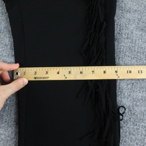 Cinq a Sept Pants Women 0 Remy Fringe Wide Leg Boho Western Rock and Roll Dressy - Picture 14 of 16